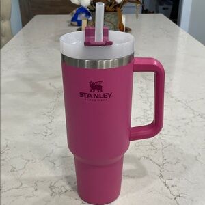 Dark pink 40oz Stanley travel cup